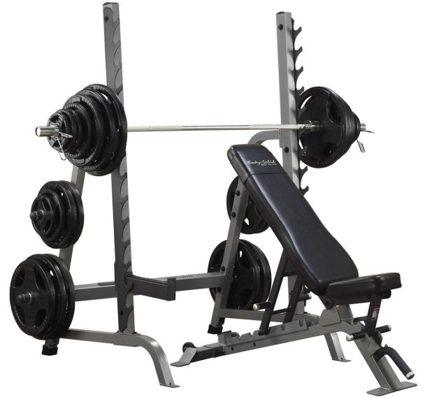 Banc et rack combo - Body Solid - SDIB370