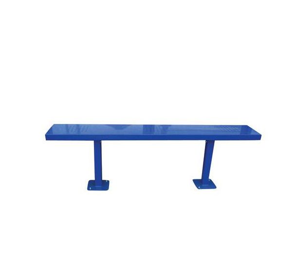 Banc métal pour abri fumeurs basic - Lieusaint