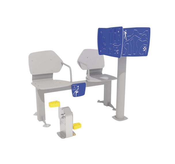 Banc pédale et mentalcube I Alzheimer