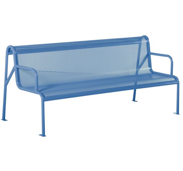 Banc tôle micro-perforée