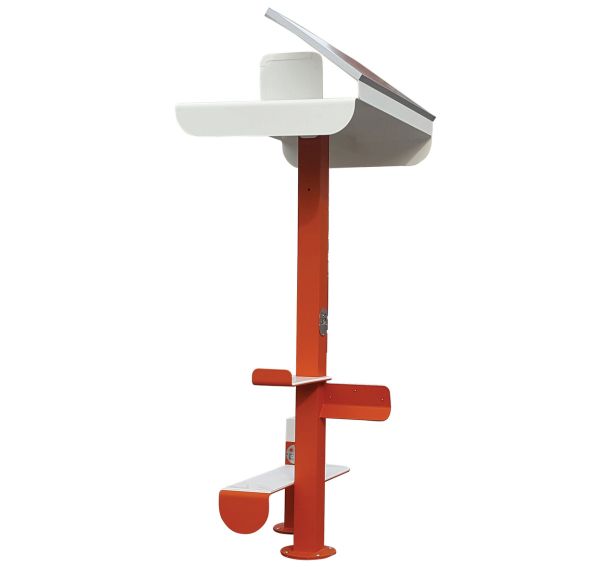 Banc urbain connecté Nomad - Tolerie Forezienne