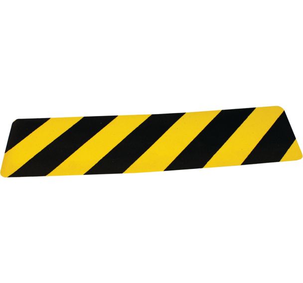 Bande adhésive antidérapante sécurité conformable Jaune/Noir