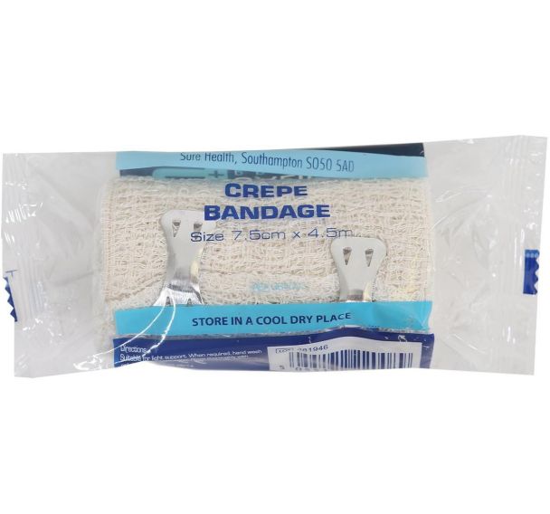 Bande de crêpe 7,5cm x 4,5m