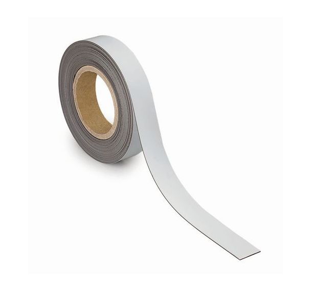Bande de marquage inscriptible magnétique 10m x 30mm x 1mm - Maul