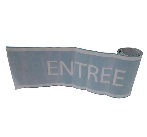 Bande de marquage surface porte vitrée