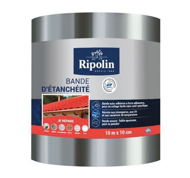 Bande étanchéite aluminium - 10mx10cm