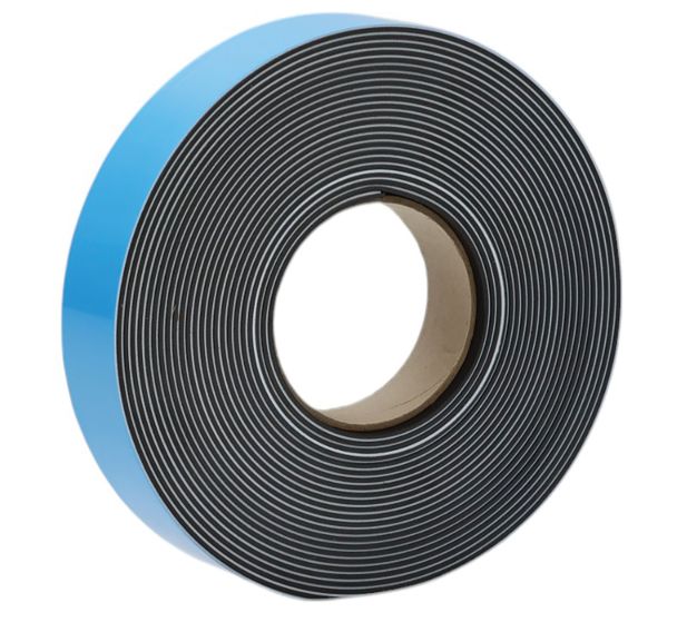 Bande magnétique adhésive en rouleau 10m x 40mm