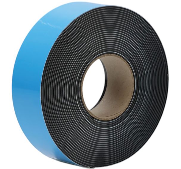Bande magnétique adhésive en rouleau 10m x 60mm