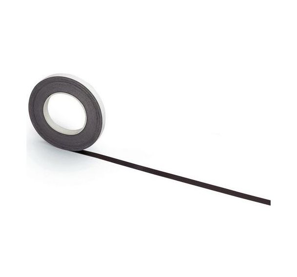 Bande magnétique auto-adhésive noire - Largeur 1 à 10 cm - Maul