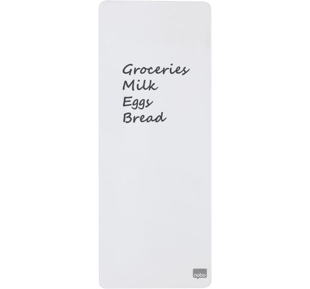 Bande mémo magnétique 140x360mm blanc