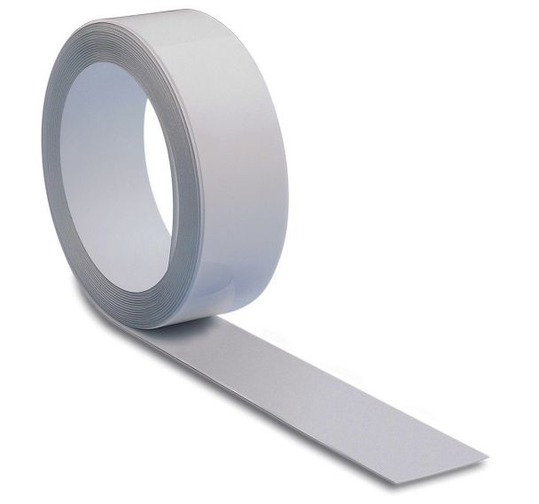 Bande métallique souple découpable et autoadhésive pour aimants - Maul