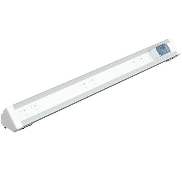 Bandeau électrique incliné 6 prises - Sofame
