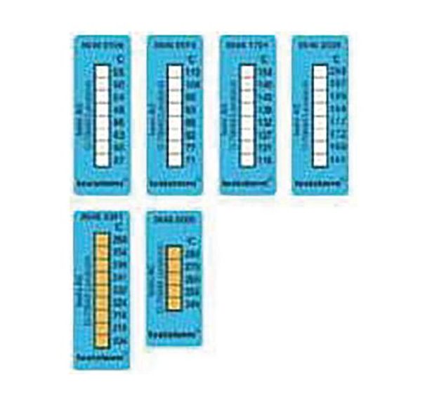 Bandelettes de mesure de la température (+204 et +260 °C) - Testo