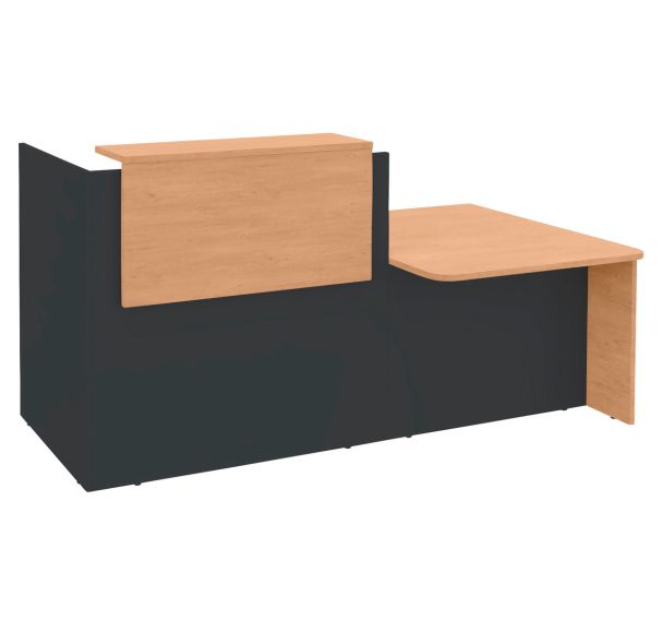 Banque Ola + module accueil bas largeur 1,4 m Burocean