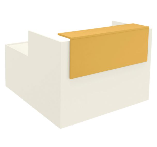 Banque d'accueil haute Ola avec retour longueur 122 cm Burocean