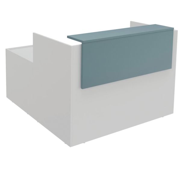 Banque d'accueil haute Ola avec retour longueur 82 cm Burocean
