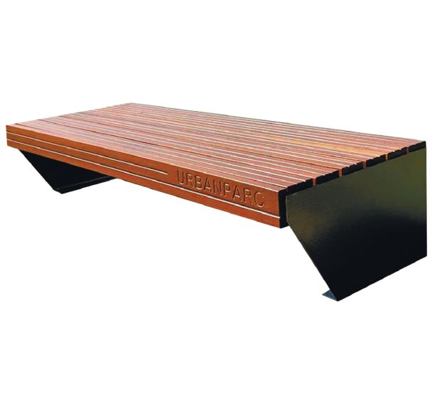 Banquette AMBOISE 180 cm - bois/acier