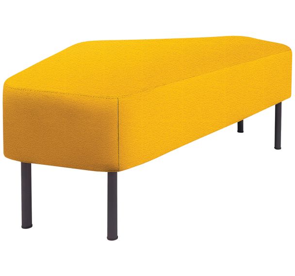 Banquette Archipel tissu polyester Trévira CS classé non feu