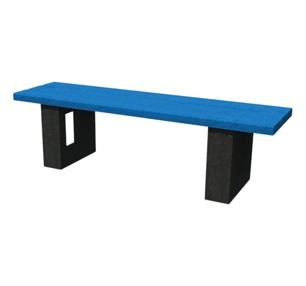 Banquette ESCAPADE maternelle 120 cm plastique recyclé - Espace Urbain