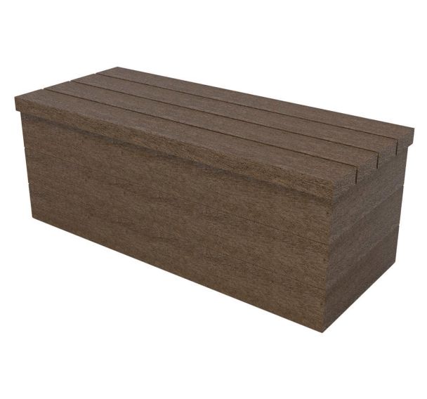 Banquette Eden 120 cm plastique recyclé Espace Urbain
