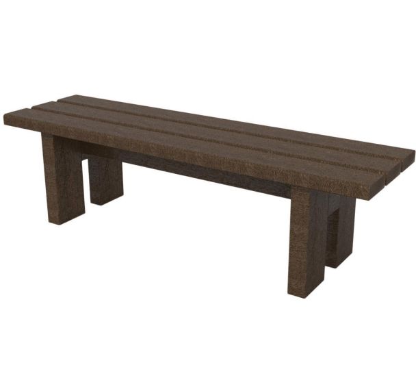 Banquette Madrid maternelle plastique recyclé Espace Urbain