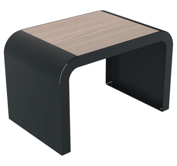 Banquette NEW YORK 1 place bois/métal - BUTON DESIGN