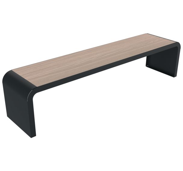 Banquette NEW YORK 2 m bois/métal - BUTON DESIGN