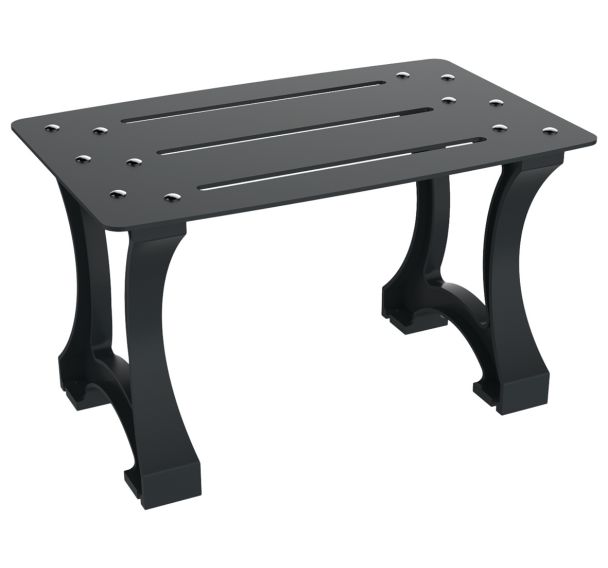 Banquette PRAGUE 1 place métal ajouré et fonte - BUTON DESIGN