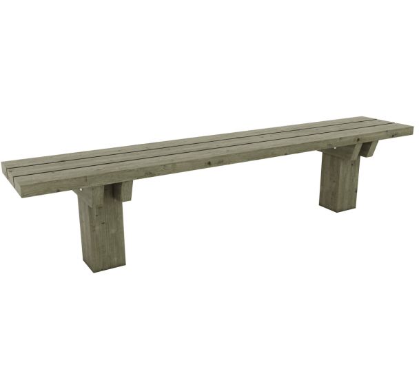 Banquette bois massif - Manutan Expert