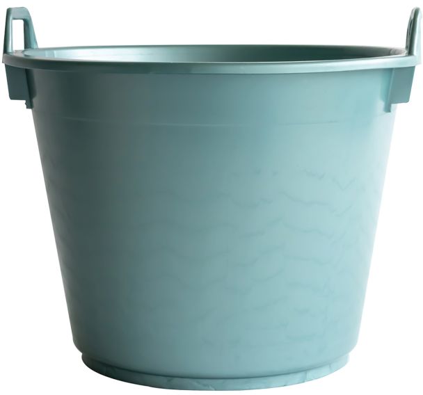 Baquet économique rond-490x490x355mm-Vert-40 L