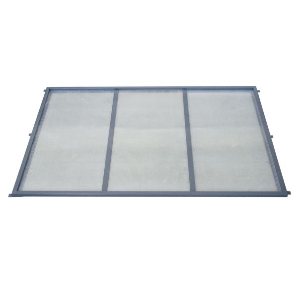 Bardage arrière pour module départ pour Abri multi-usages - Toiture cintrée