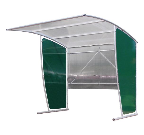 Bardage de fond pour abris deux roues modulaire Mottez