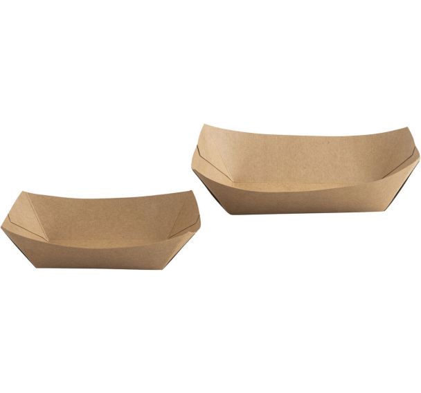 Barquette en carton kraft - Lot de 1000 - Matfer Flo