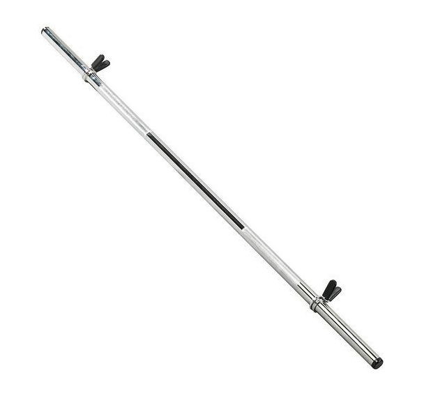 Barre acier + 2 stop disques Sveltus