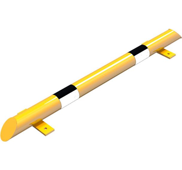 Barre antichoc de protection tube acier rond à cheviller - Schake