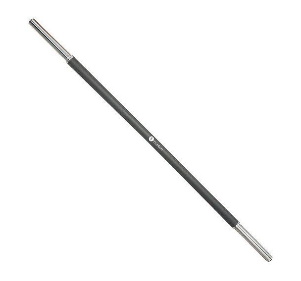 Barre caoutchouc + 2 stop disques Sveltus