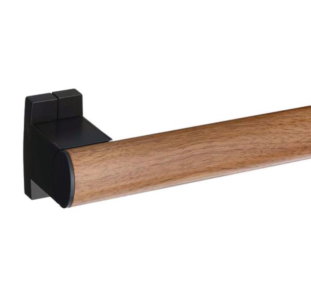 Barre d'appui droite WOOD 40 cm