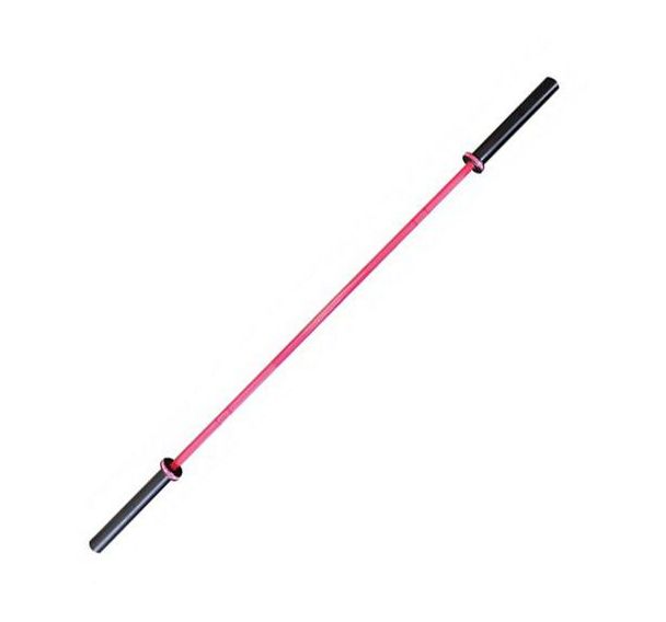 Barre olympique femme 201 cm rose Sveltus