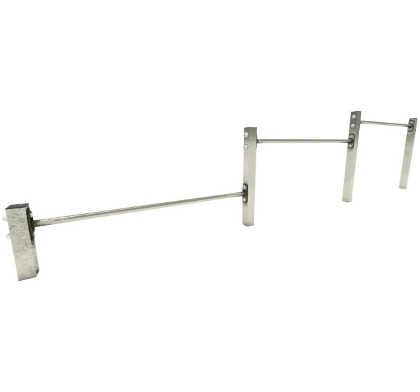 Barres de pompes fixes basses - scellement direct