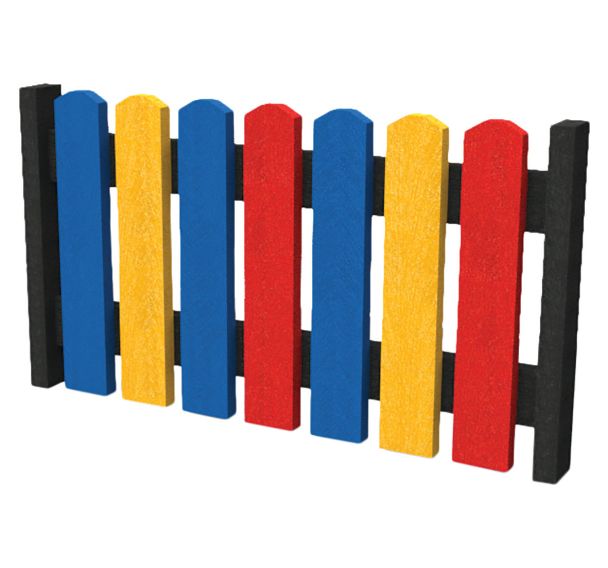 Barrière CLAIREVOIE 130 cm à sceller - multicolore
