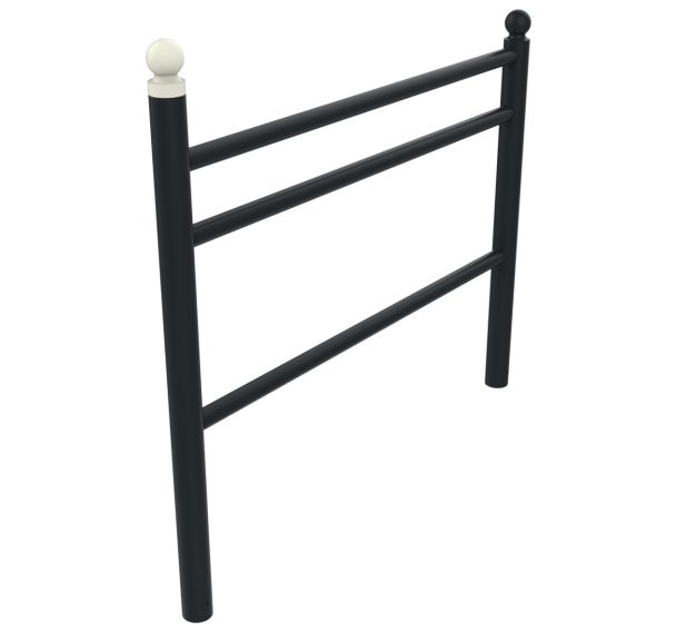 Barrière LIZEL PMR tête boule métal - BUTON DESIGN