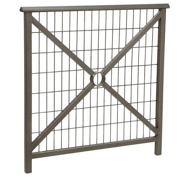 Barrière Lisbonne structure grillagée - zinc - Procity