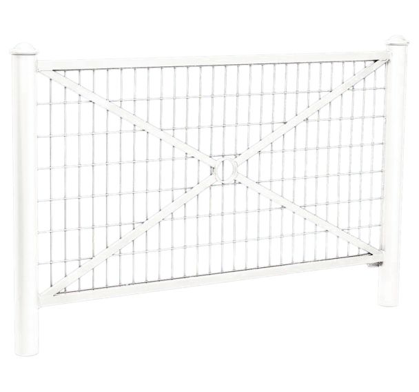 Barrière Province grillagée Agora - zinc - Procity