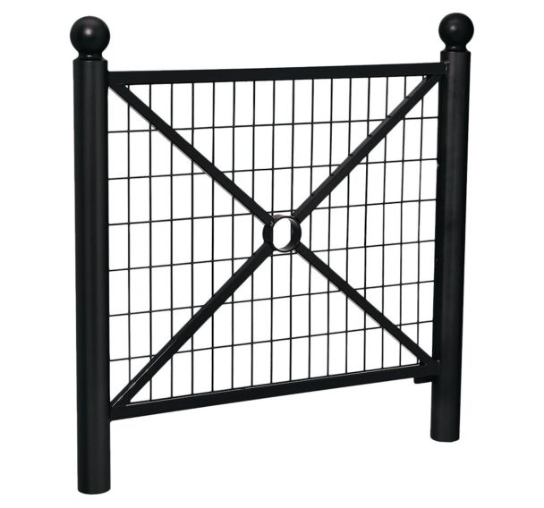 Barrière Province grillagée Boule - zinc - Procity