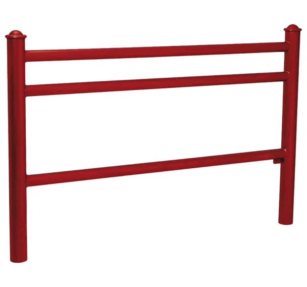 Barrière Trio 1.57 m pommeau Agora - zinc - Procity