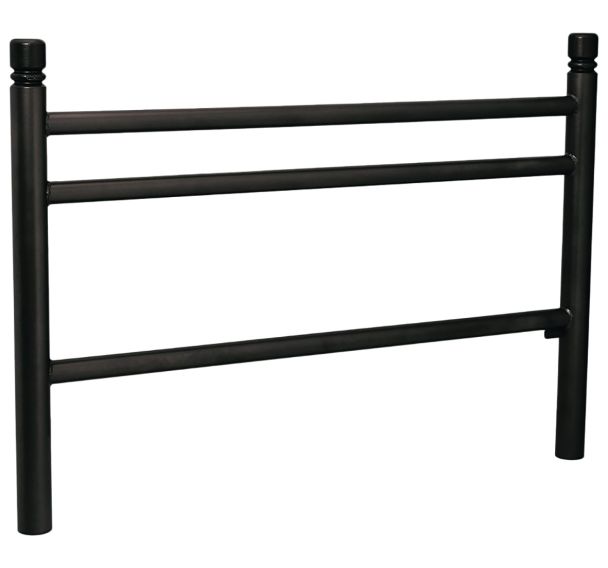 Barrière Trio 1.57 m pommeau City - zinc - Procity