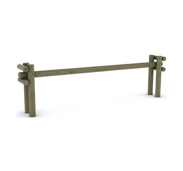 Barrière coulissante rondin Mobextan