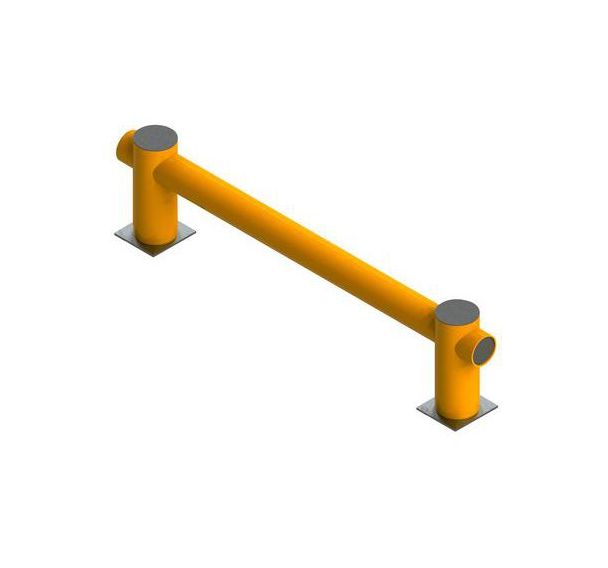 Barrière d'extrémité de rack - Simple - Brandsafe