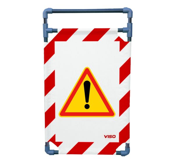 Barrière d'intervention structure PVC 1 panneau - Viso