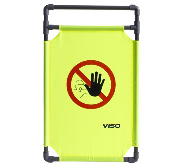 Barrière d'intervention structure PVC 1 panneau - Viso